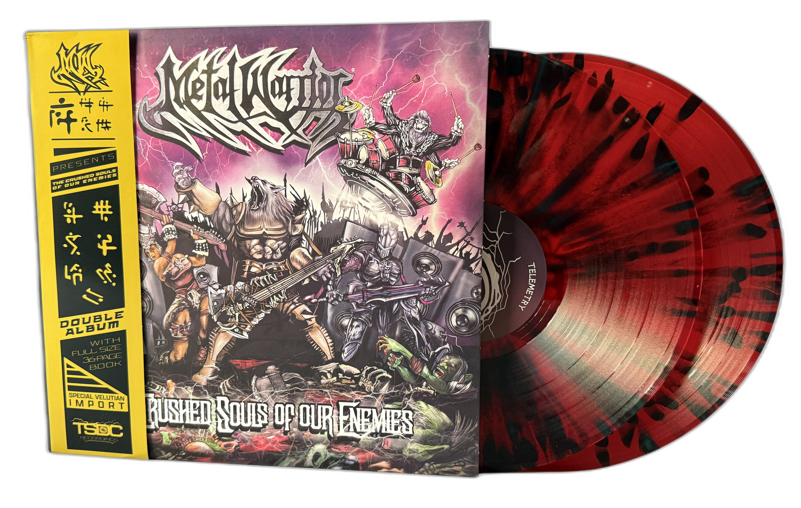 Vinyl Red Splatter